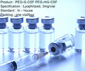 6mg inyección recombinante Pegfilgrastim del ser humano PEG-G-CSF CLAVIJA-RHG-CFS