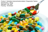 Tabletas del clorhidrato de Sertraline/tabletas dispersibles orales 50mg
