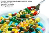 Medicaciones orales dispersibles de las tabletas 4mg del tartrato de Rosiglitazone