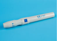 Tipo médico lanceta de la pluma del instrumento de la inyección y de la puntura de sangre disponible con color Lancing del blanco del dispositivo