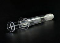 Inyección de la impresión y instrumento de encargo 1ml de la puntura/jeringuilla de cristal del aceite de 3ml Cbd con la cerradura de Luer
