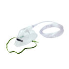 Color transparente simple de la máscara de oxígeno del aparato médico disponible del PVC