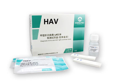 Hepatitis un casete rápido de la prueba del casete/HAV IgM de la prueba del antígeno del virus