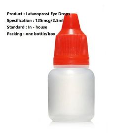 Solución oftálmica 125Mcg/2.5Ml, medicación oftálmica de Latanoprost de Latanoprost