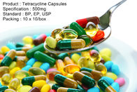La tetraciclina encapsula las medicaciones orales 500mg