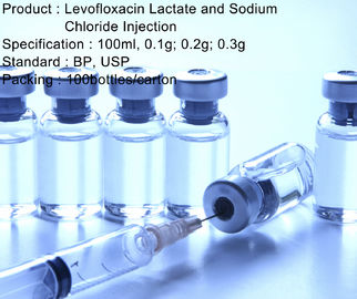 Inyecciones parenteral de gran capacidad USP del cloruro sódico de la inyección de Levofloxacin 0,9