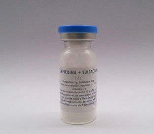 Inyección seca del polvo de la piel para la infección, dosificación de Sulbactam de la ampicilina