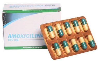 La amoxicilina hace tabletas las bacterias drogorresistentes antibióticos semisintéticas 500mg