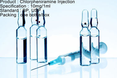 inyección de 10mg/1ml Chlorpheniramine/inyección del Maleate de Chlorphenamine
