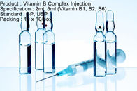 inyección compleja parenteral de la vitamina B del pequeño volumen de 2ml 3ml para los seres humanos 
