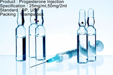Inyecciones parenterales de la progesterona del pequeño volumen de la medicación de la hormona para el embarazo