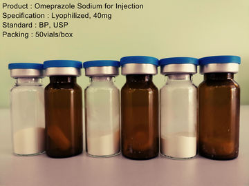 inyección liofilizada magnesio del polvo 40, sodio del Omeprazole para la inyección