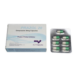 Tabletas revestidas entéricas 10mg - 40mg del Omeprazole oral de las medicaciones de las úlceras estomacales