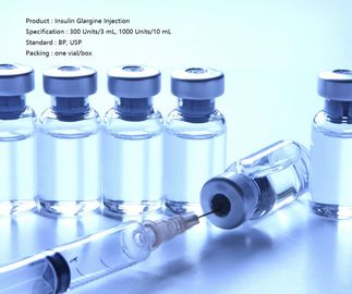 Origen Injectio de Glargine Rdna de la insulina 300 Units/3 ml, 1000 Units/10 ml