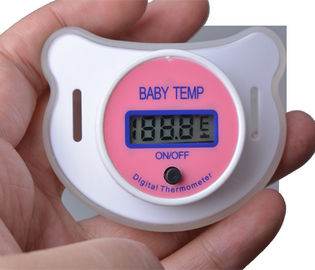 Termómetro electrónico azul/del rosa del equipamiento médico de la clínica de Digitaces del bebé de la entrerrosca