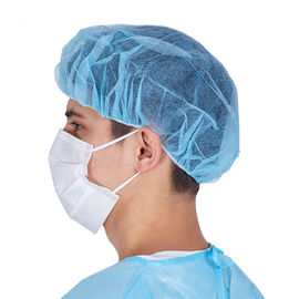 Casquillos no tejidos médicos respirables Eco de los vestidos quirúrgicos de la mascarilla - amistoso