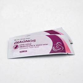 Tira de prueba rápida de los equipos patológicos de diagnóstico médicos del análisis para la exactitud del embarazo el 99%
