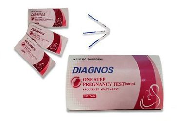 Tira de prueba rápida de los equipos patológicos de diagnóstico médicos del análisis para la exactitud del embarazo el 99%