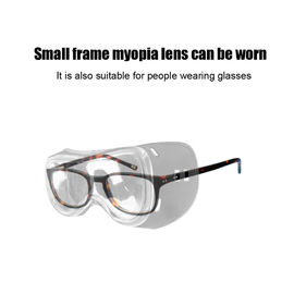Gafas resistentes químicas del PVC