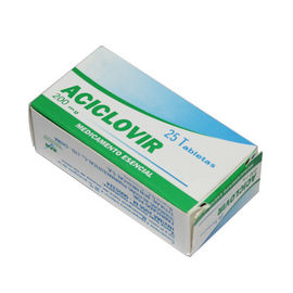 Aciclovir oral hace tabletas 200mg/400mg para las infecciones del virus del herpes simple