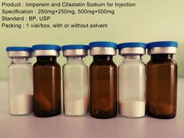 Sodio seco de Imipenem Cilastatin de los antibióticos de la inyección del polvo de USP