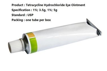 Ungüento oftálmico el 1% 3.5g el 1% 5g del ojo del clorhidrato de la tetraciclina de las medicaciones