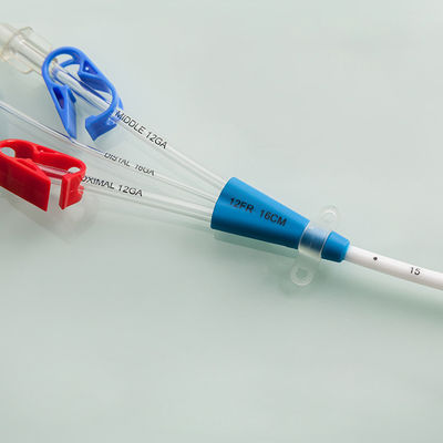 Catéter triple recto Kit Disposable Medical Device de la diálisis del lumen